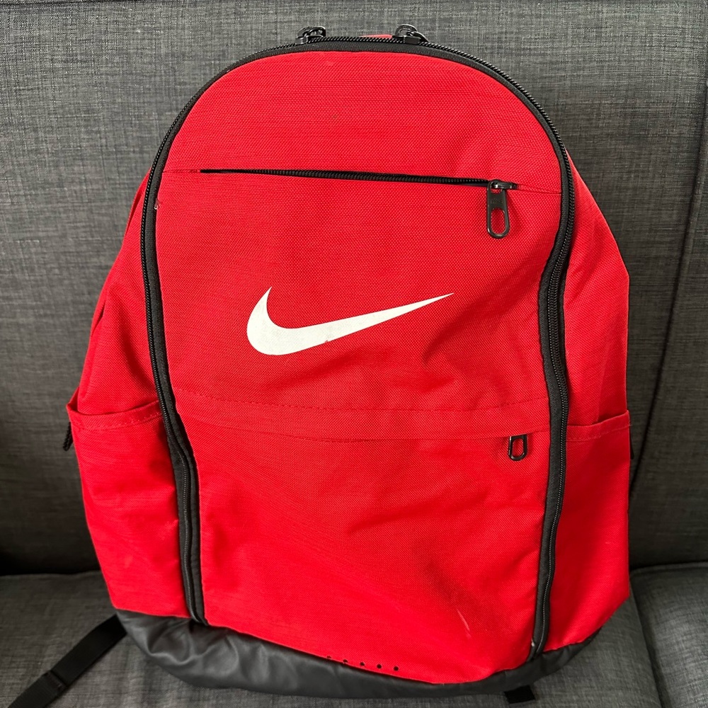 NIKE back pack red